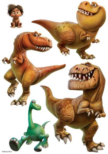 The Good Dinosaur Edible Icing Character Sheet - Click Image to Close